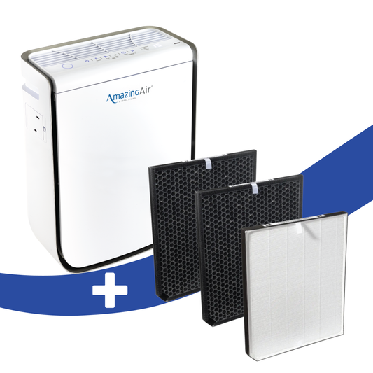 AmazingAir 2000 4-in-1 Air Purifier + 1 year Filter Combo Pack
