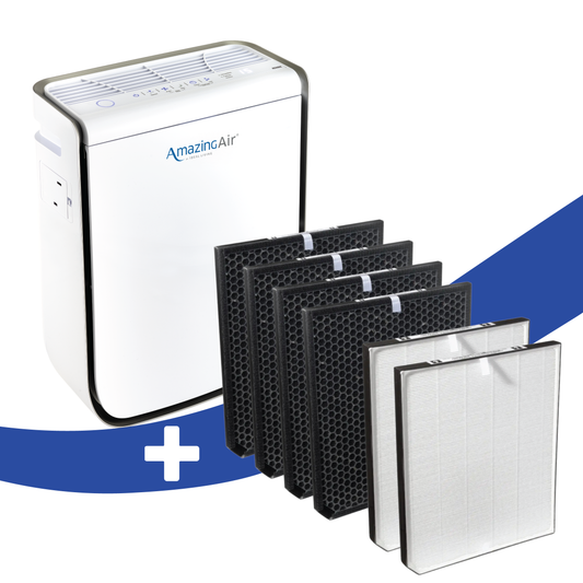 AmazingAir 2000 4-in-1 Air Purifier + 2 year Filter Combo Pack
